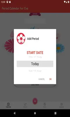 Period Calendar for Eve android App screenshot 5